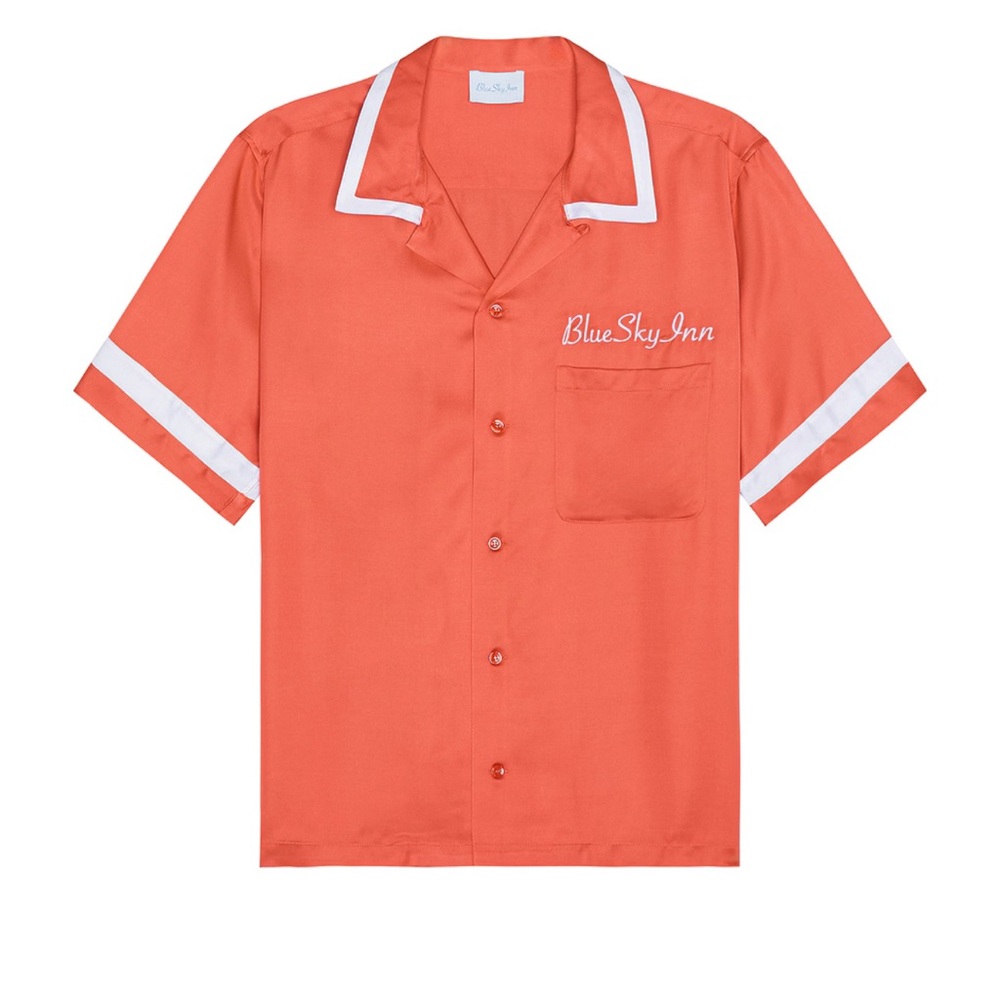 Blue Sky Men's Orange Shirt